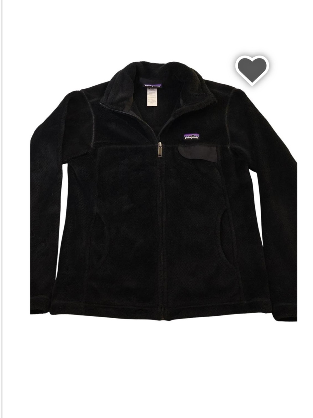 Patagonia Black Women’s Full-Zip Fleece Jacket S